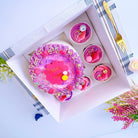 Cake and Cupcakes Bento Boxes With Clear Lid and 5 Cupcake Holes - cakecupake5Sweet Degrees Kitchen