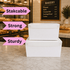 Clear Bento Cake Box 1 + 2 Cupcake Combo - variant_product_type