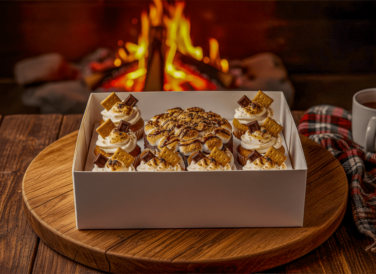 Clear Bento Cake Box 1 + 5 Cupcake Combo - variant_product_type