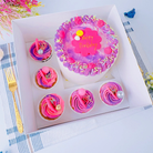 Clear Bento Cake Box 1 + 5 Cupcake Combo - variant_product_type