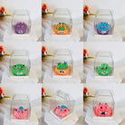 Clear Cake Desserts Boxes with Handle - H575 Square Cake box