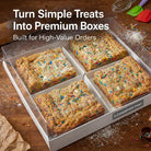 Clear Cookie & Brownie Box with 4 or 6 Inserts - variant_product_type