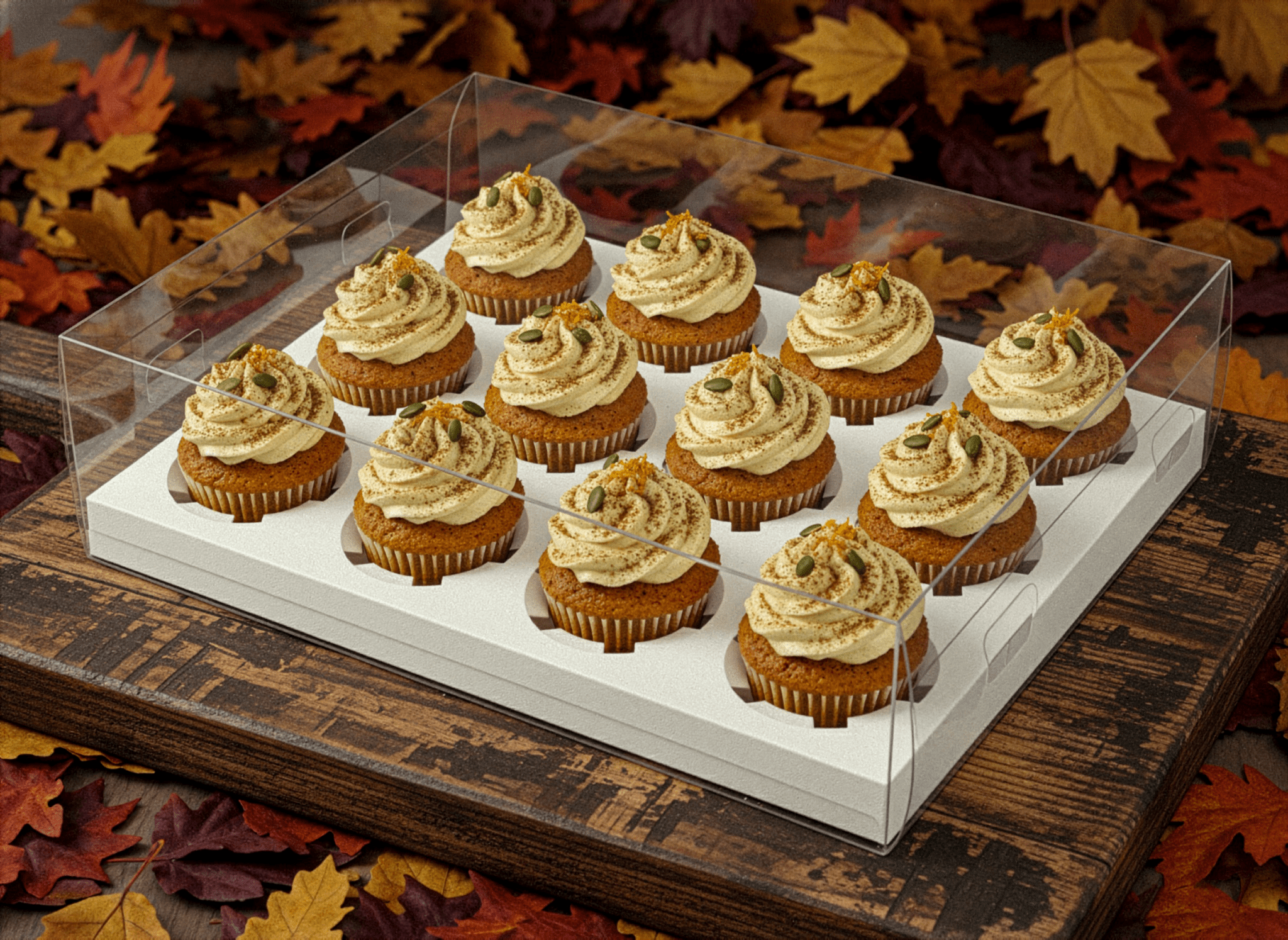 Clear Cupcake Boxes for 12 Cupcakes - variant_product_type