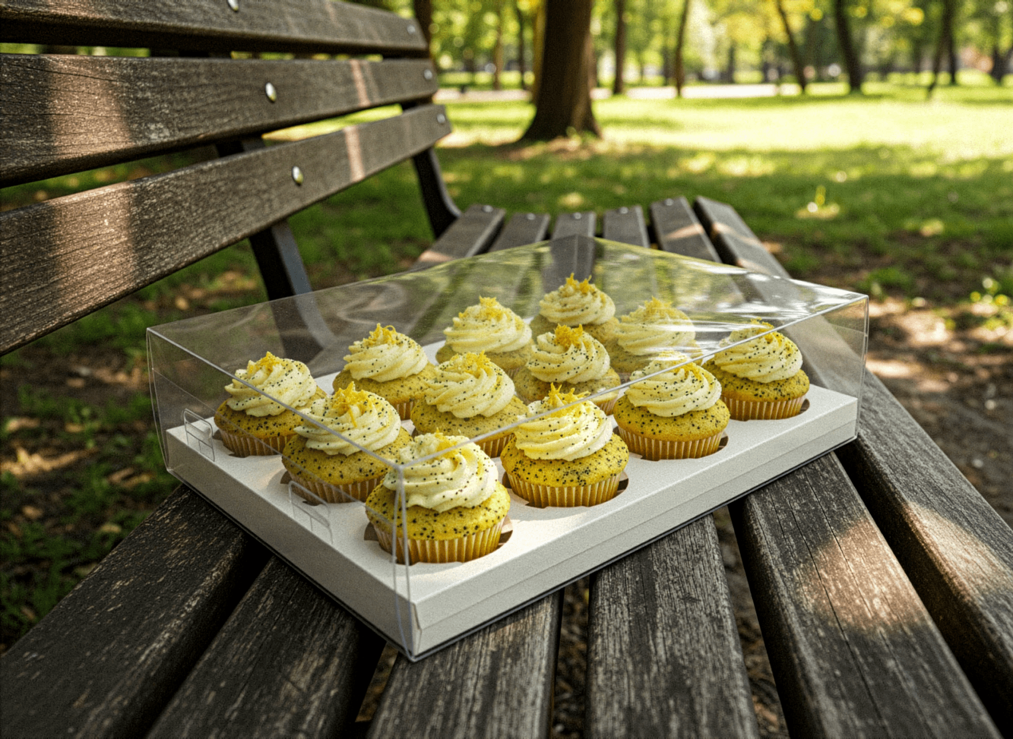 Clear Cupcake Boxes for 12 Cupcakes - variant_product_type