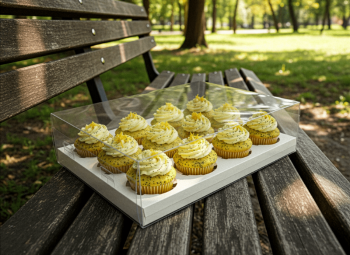 Clear Cupcake Boxes for 12 Cupcakes - variant_product_type