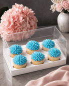 Clear Cupcake Boxes for 6 Cupcakes - variant_product_type