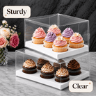 Clear Cupcake Boxes for 6 Cupcakes - variant_product_type