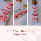 Clear Cupcake & Muffin Boxes with 4 Holes - Sweet Degrees Kitchen