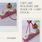 Clear Cupcake & Muffin Boxes with 4 Holes - Sweet Degrees Kitchen