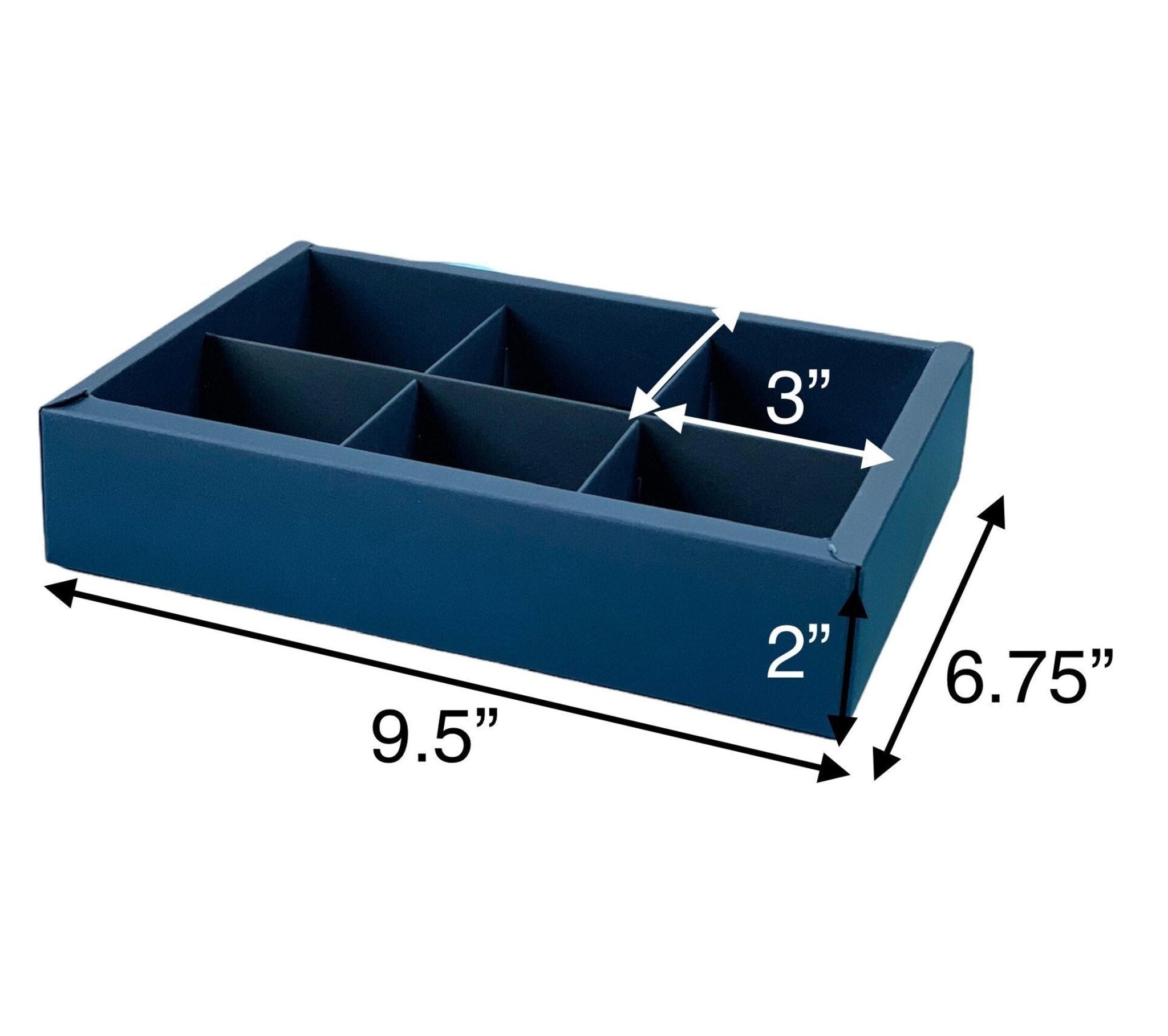 Clear Dessert & Pastry Box 6 Inserts 10 Pack - variant_product_type