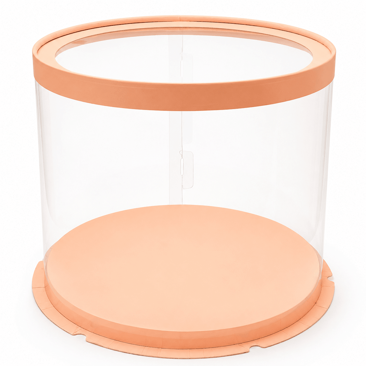 Clear Round Cake Box 10 x 9.5 for Decorated Cakes & Events - variant_product_type
