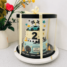 Clear Round Cake Box 11.75 x 10 for Decorated & Tiered Cakes - variant_product_type