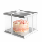 Clear Square Cake Box 13 x 13 x 10 for Decorated Cakes - variant_product_type