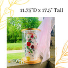 Extra Tall Clear Cake Box 11.75" x 17.75" - Round Cake Container with Lid for Tiered Cakes, Wedding Cakes & Tall Desserts -  Round cake box