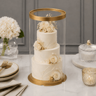 Extra Tall Clear Round Cake Box 8.5 x 17.5 for Tiered Cakes & Toppers - variant_product_type