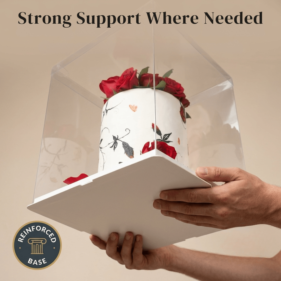 Extra Tall Square Cake Box 14 x 14 x 16 for Decorated Cakes - variant_product_type