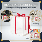 Extra Tall Square Cake Box 14 x 14 x 16 for Decorated Cakes - variant_product_type