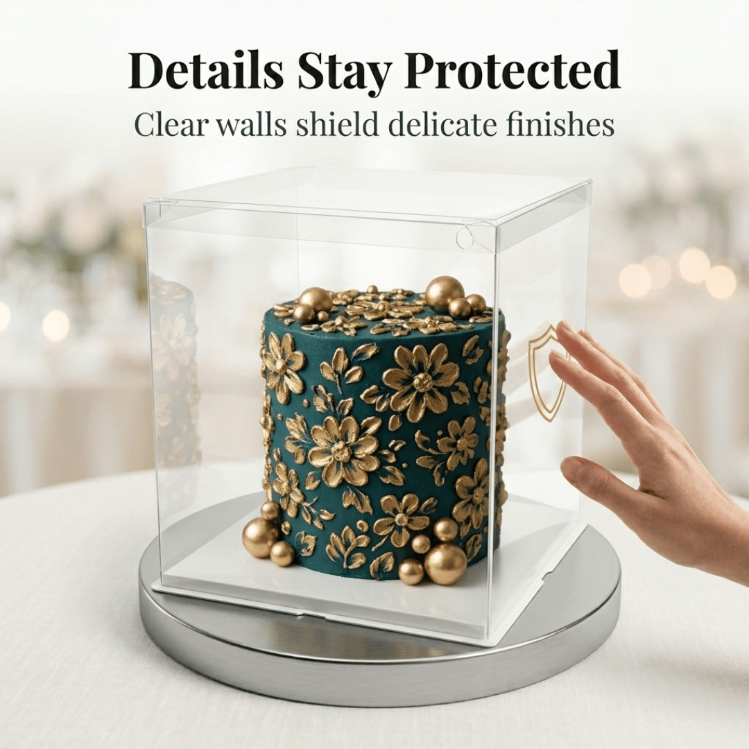 Extra Tall Square Cake Box 14 x 14 x 16 for Decorated Cakes - variant_product_type