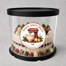 Personalized Christmas Baking Stickers, From the Kitchen of Labels, Holiday Baked Goods Packaging Labels, Custom Bakery Stickers