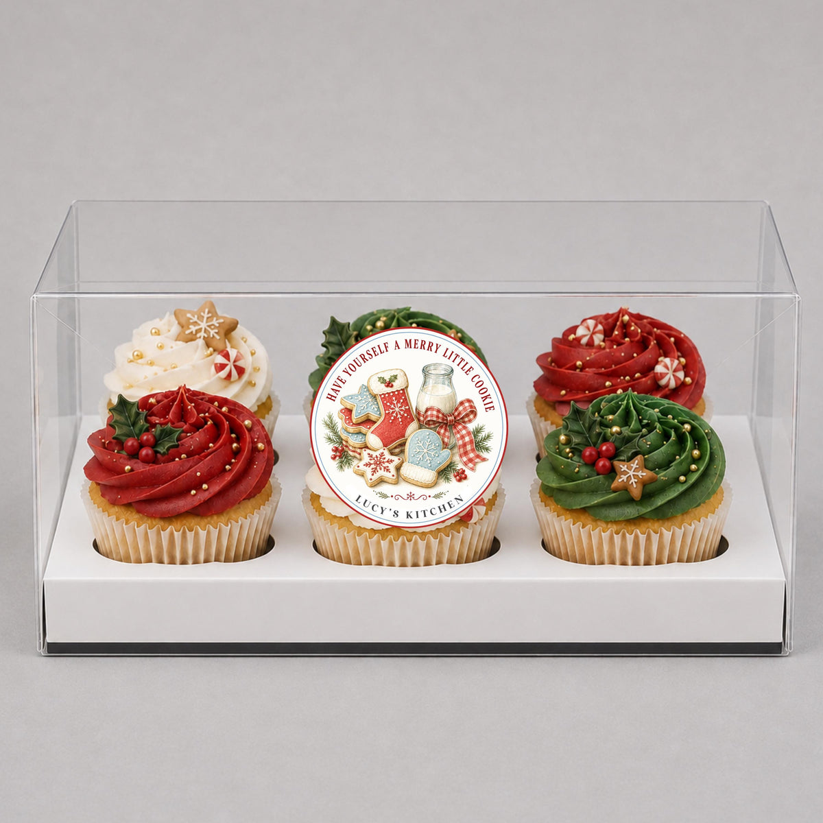 Personalized Christmas Baking Stickers, From the Kitchen of Labels, Holiday Baked Goods Packaging Labels, Custom Bakery Stickers