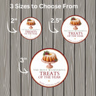 Baking Stickers, Personalized Christmas Kitchen Labels, Holiday Cookie Packaging Seals, Custom Baked With Love Designs