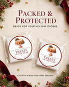 Baking Stickers, Personalized Christmas Kitchen Labels, Holiday Cookie Packaging Seals, Custom Baked With Love Designs