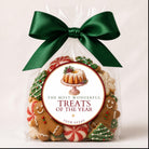 Baking Stickers, Personalized Christmas Kitchen Labels, Holiday Cookie Packaging Seals, Custom Baked With Love Designs
