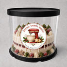 Personalized Christmas Baking Stickers, From the Kitchen of Labels, Holiday Baked Goods Packaging Labels, Custom Bakery Stickers
