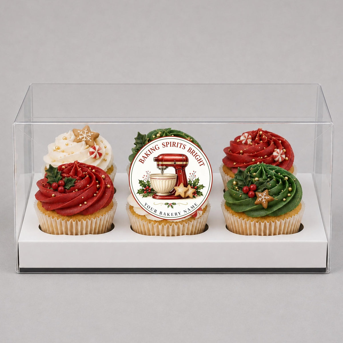 Personalized Christmas Baking Stickers, From the Kitchen of Labels, Holiday Baked Goods Packaging Labels, Custom Bakery Stickers