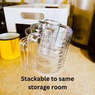 Plastic Measuring Cups for Dry and Liquid Ingredients 4 Pieces -  measuring cups and spoons