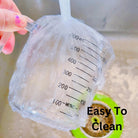 Plastic Measuring Cups for Dry and Liquid Ingredients 4 Pieces -  measuring cups and spoons