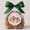 Baking Stickers, Personalized Christmas Kitchen Labels, Holiday Cookie Packaging Seals, Custom Baked With Love Designs