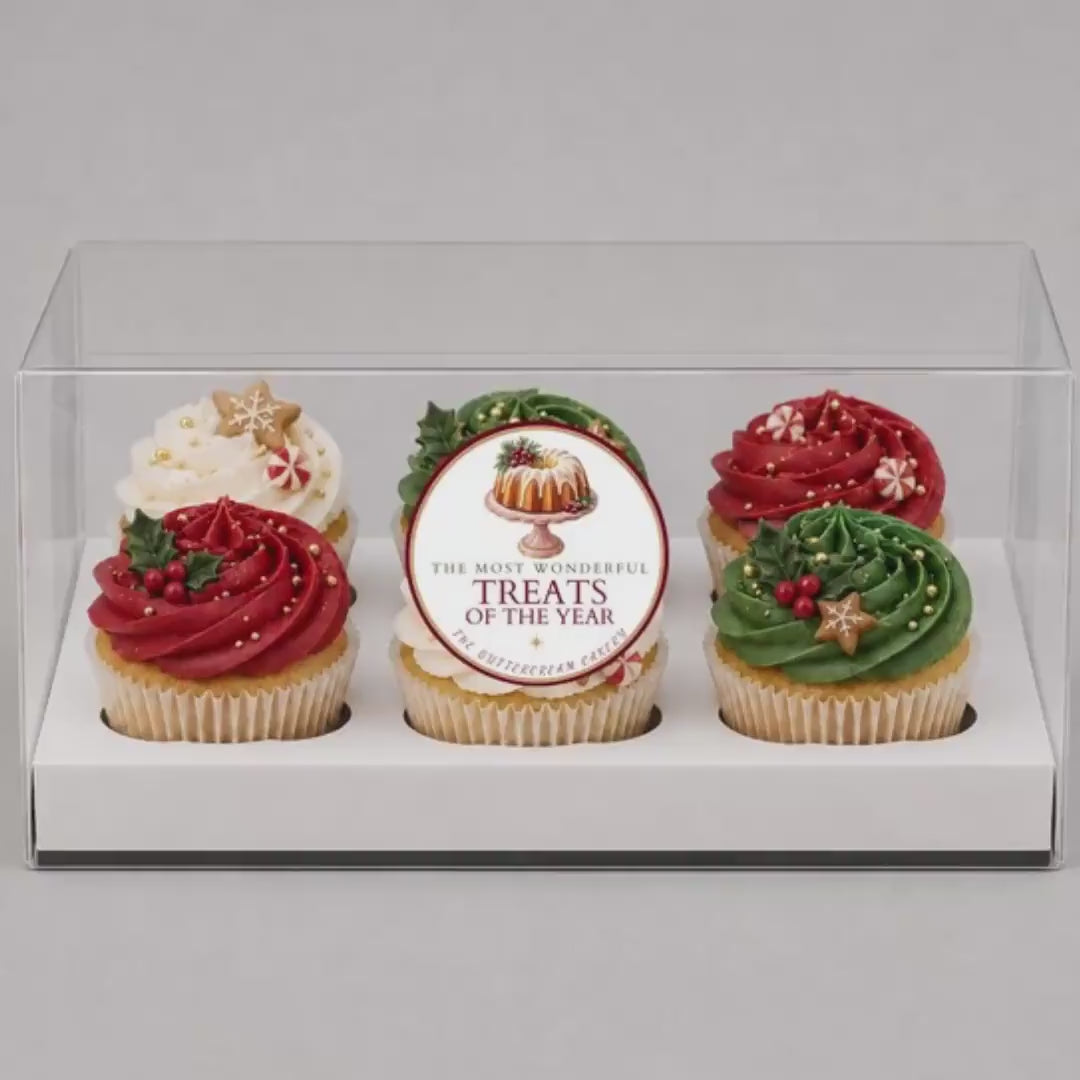 Baking Stickers, Personalized Christmas Labels, Kraft Cookie Packaging Seals, Red and Green Holiday Treat Favors