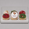 Baking Stickers, Personalized Christmas Labels, Kraft Cookie Packaging Seals, Red and Green Holiday Treat Favors
