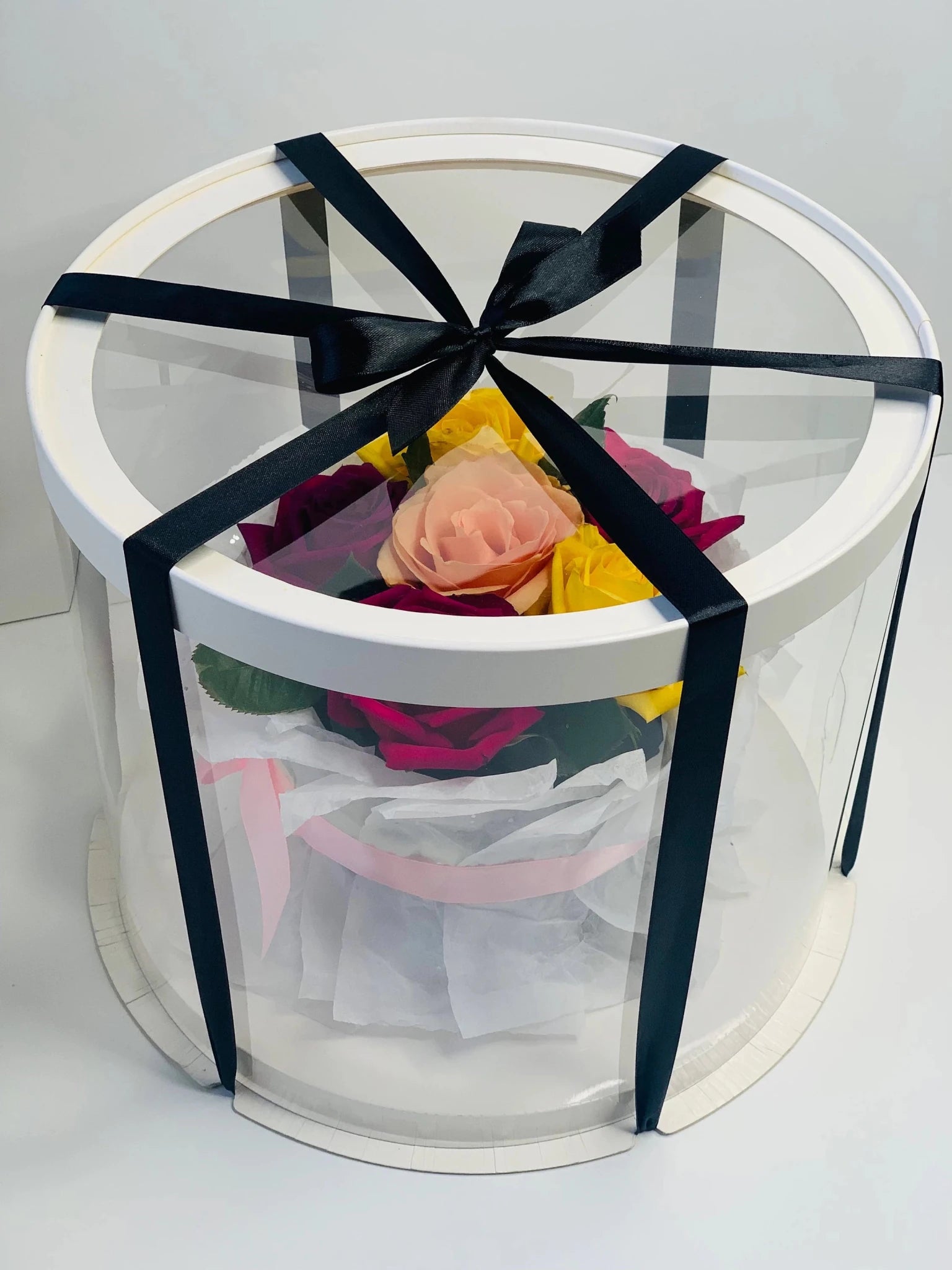 Satin Ribbon Rolls with different color 100 yards - variant_product_type