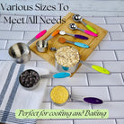 Stainless Steel Measuring Cups and Spoons Set 10 Pcs - Sweet Degrees Kitchen