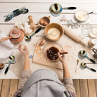 Stainless Steel Measuring Cups Magnetic Measuring Spoons Set 14 Pcs - Sweet Degrees Kitchen