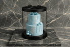 Tall Clear Cake Box with Window - 8.5 Inch Diameter x 11.75 Tall - RW851175 Round cake box