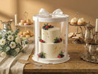 Tall Clear Round Cake Box - 10" D by 12.5" H - Clear Cake Boxes With Window - RW10125 Round cake box