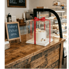 Tall Clear Square Cake Box 13 x 13 x 14 for Tiered Cakes - variant_product_type