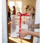 Tall Clear Square Cake Box 13 x 13 x 14 for Tiered Cakes - variant_product_type