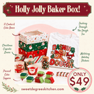 Holly Jolly Baker Box with labeled contents, only $49