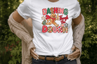 Dashing Through the Dough gingerbread Christmas baking tee