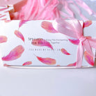 Triangle Wedding Favor Boxes with Ribbon 50 Pcs - Pink Feather Gift Boxes & Tins