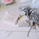 Triangle Wedding Favor Boxes with Ribbon 50 Pcs - Pink Feather Gift Boxes & Tins