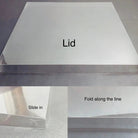 4 Tier Extra Tall Clear Cake Box With Ribbon - 13"L x 13"W x 19.5"H - S13195Sweet Degrees Kitchen