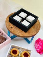 10 Packs Pastry Dessert Cookie Boxes With 4 Holes