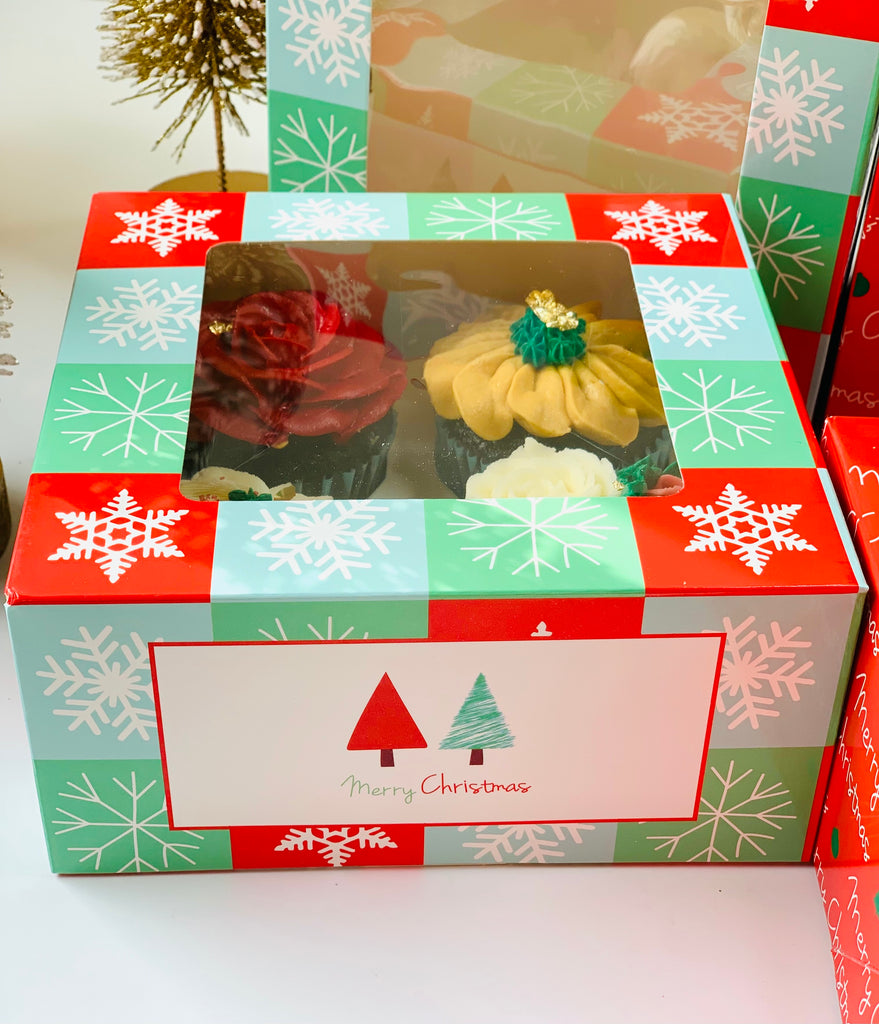 Christmas Cookie Boxes and Cupcake boxes