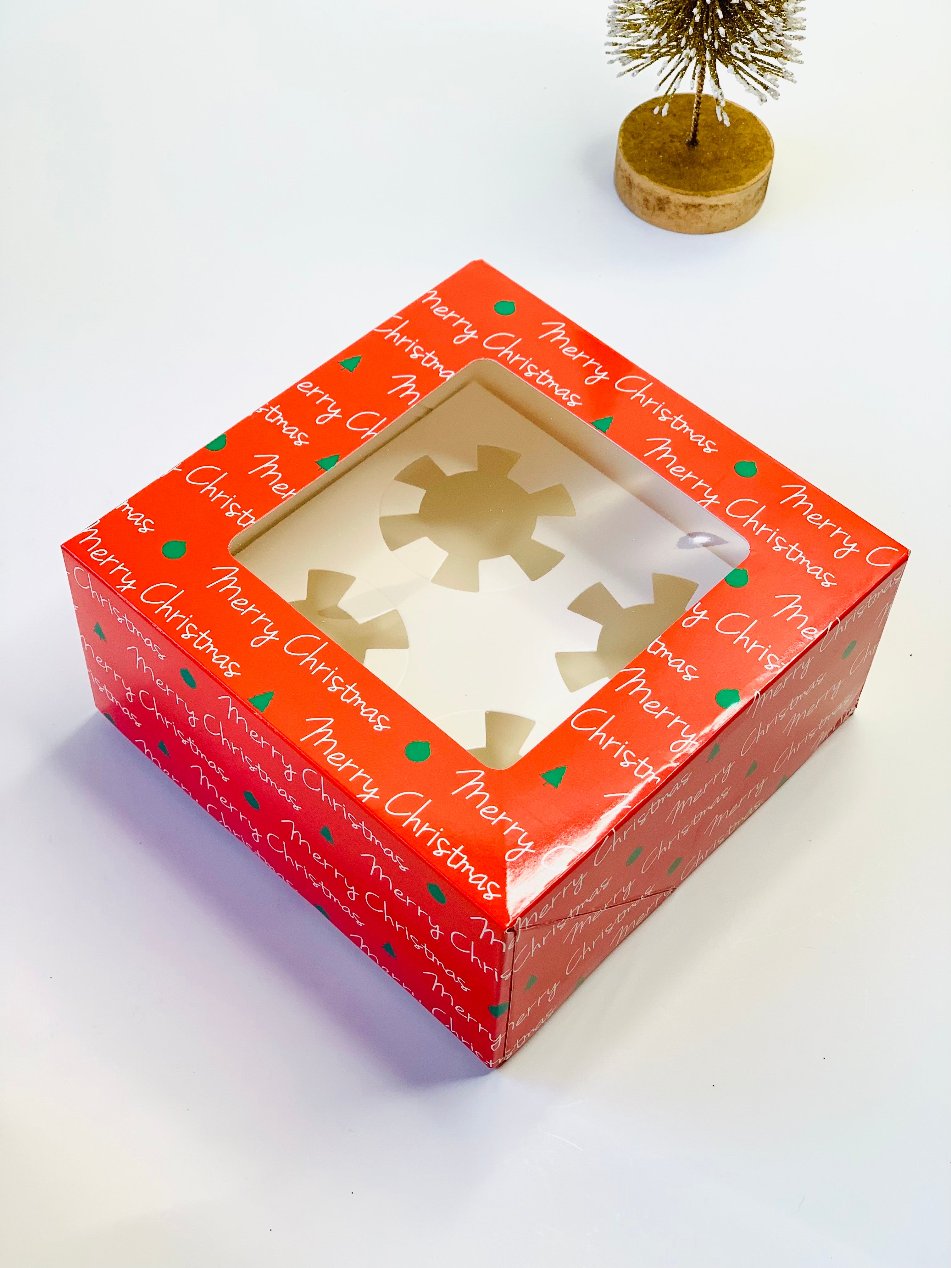 Christmas Cookie Boxes and Cupcake boxes