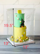 4 Tier Extra Tall Clear Cake Box